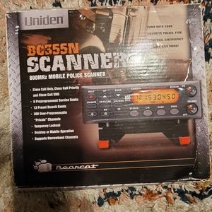 UNIDEN BC355N 800 MHZ MOBILE POLICE SCANNER..
